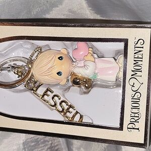 Precious Moments Blessed Angel Keychain Bag Charm BNIB TA tr tl